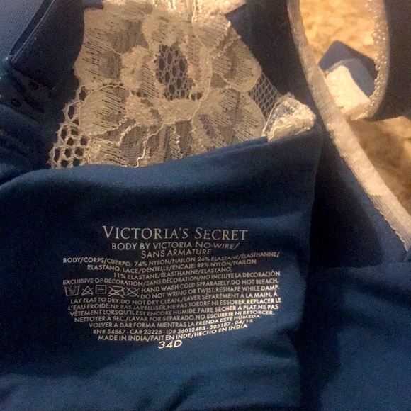 Victoria’s Secret No-Wire Sans Armature bra 34D - Picture 4 of 4